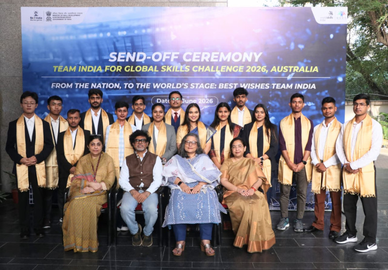 15-skilled-youth-to-represent-team-india-at-the-global-skills-challenge-2026-in-australia-ahead-of-worldskills-shanghai-2026-msde-extends-best-wishes