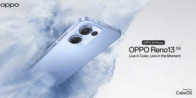 OPPO India Introduces the Sky-Blue Variant to the Reno13 Series decoding=