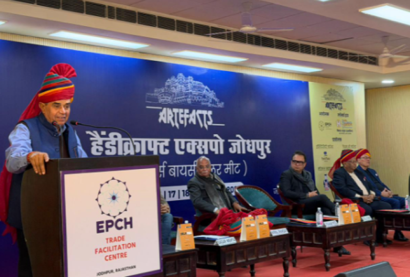 handicraft-expo-jodhpur-state-government-committed-to-industrial-growth-and-entrepreneurship-promotion-says-parliamentary-affairs-minister