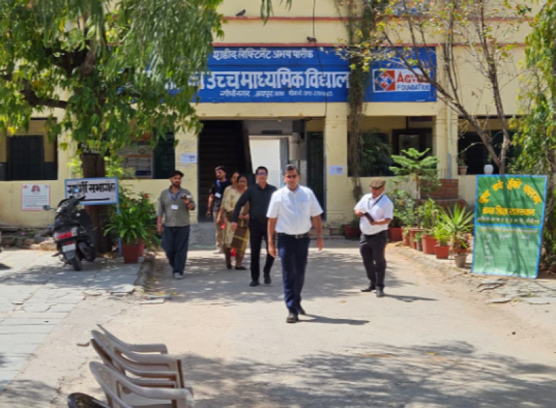 Over 55% Candidates Appear on Day 1 of Rajasthan SI–Platoon Commander Exam 2025 in Jaipur decoding=