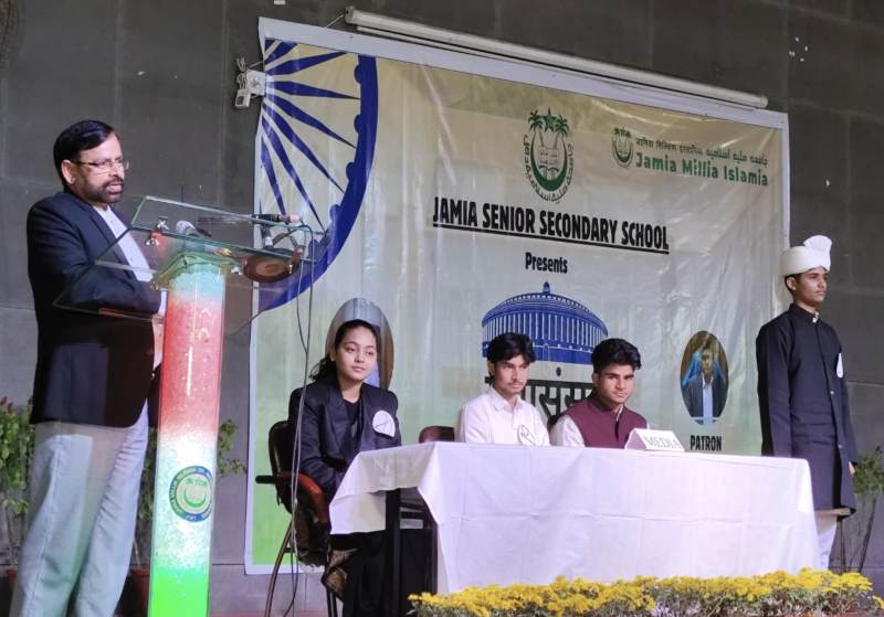Jamia Senior Secondary School Celebrates Constitution Day