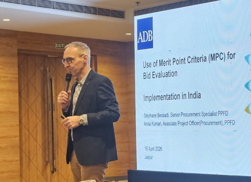 ADB Concludes Two-Day Jaipur Workshop on Environmental and Social Framework