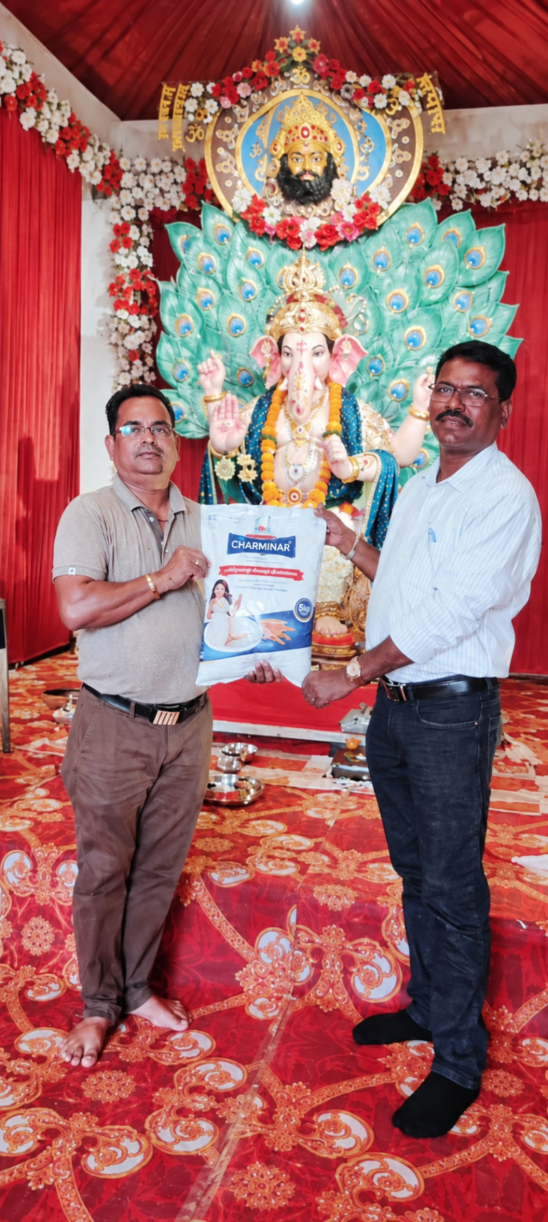 kewlani-group-strengthens-community-outreach-during-ganpati-contributes-4060-kg-atta-across-51-initiatives