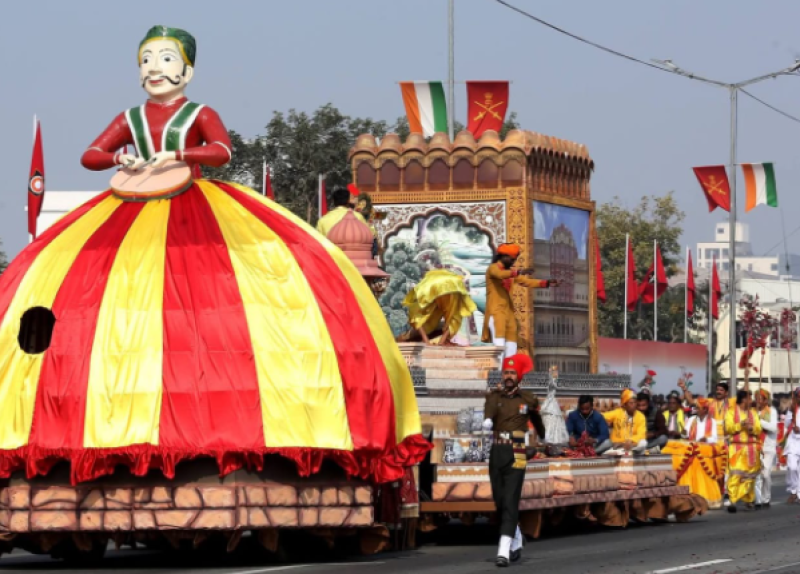 army-day-parade-rajasthan-tableau-showcases-timeless-architecture-traditional-crafts-and-world-famous-folk-arts