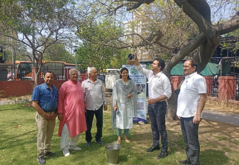 parinda-lagao-parinda-bachao-campaign-launched-in-jaipur-to-protect-birds-amid-rising-heat