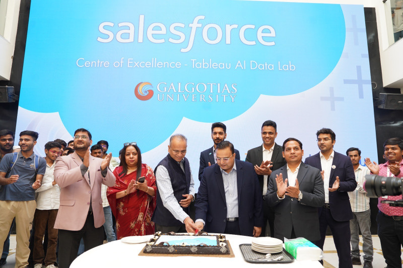 Salesforce and Galgotias University Launch Tableau AI Centre of Excellence to Build Industry-Ready Data Talent in India decoding=