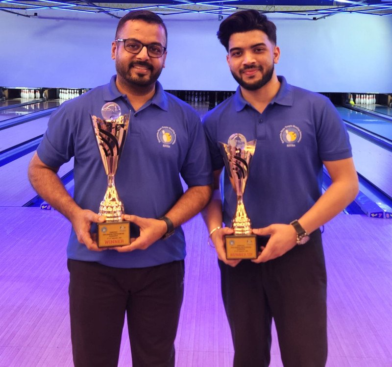 Akaash wins the Title at 1st Karnataka State Ranking Tenpin Bowling Tournament decoding=