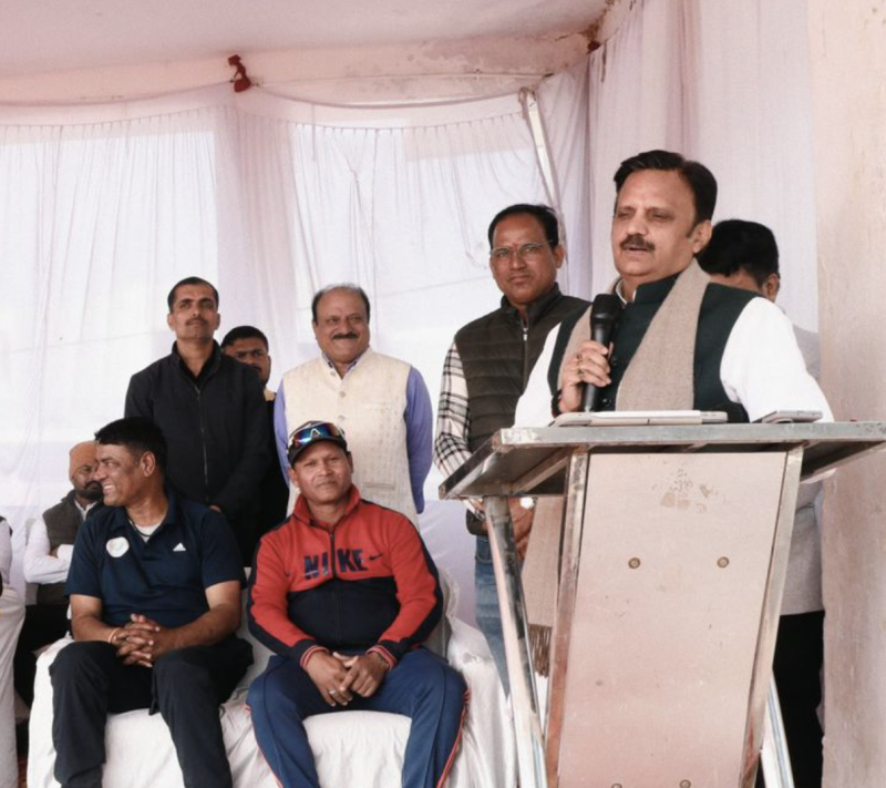 sports-promote-social-harmony-and-brotherhood-deputy-cm-rajendra-shukla-at-mp-advocates-t20-cricket-tournament