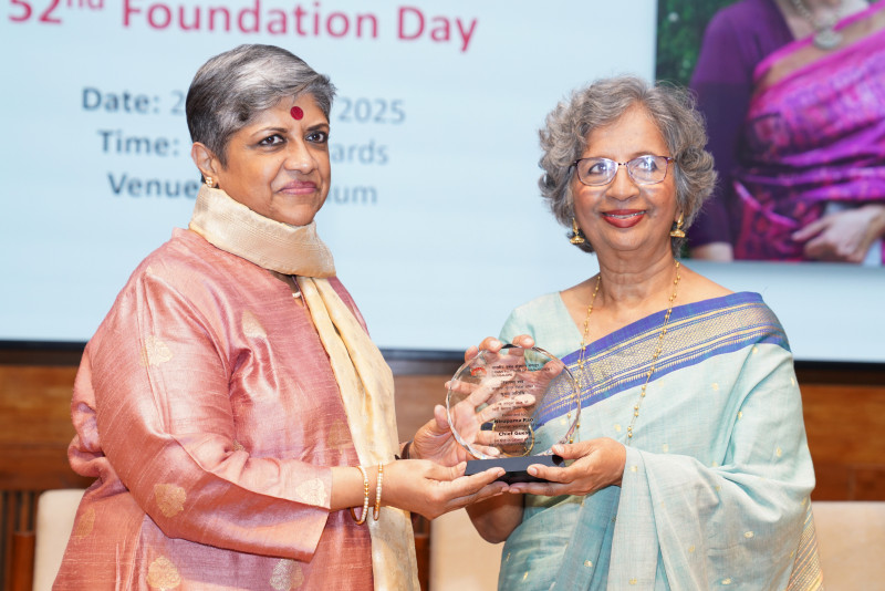 At IIM Bangalore Foundation Day, Former Foreign Secretary Nirupama Rao Urges Future Leaders to Build with Integrity and Purpose