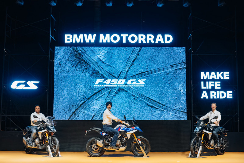 The World is your Playground: The new BMW F 450 GS launched in India. decoding=