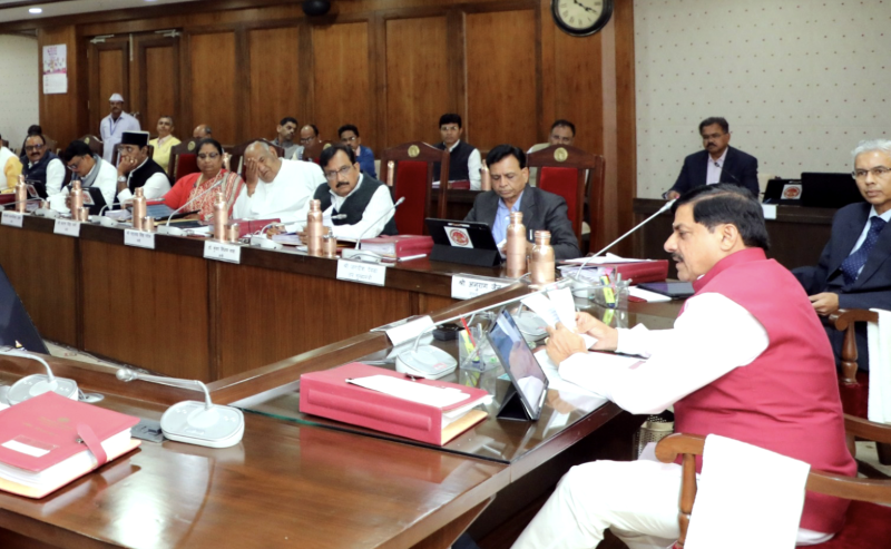 Madhya Pradesh Cabinet Clears Major Land, Irrigation, Welfare and Conservation Proposals decoding=