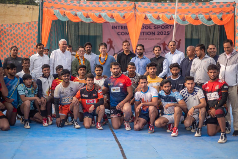 casio-india-celebrates-childrens-day-and-empowers-young-athletes-with-an-inter-school-sports-event-under-its-sports-for-change-csr-initiative-in-noida