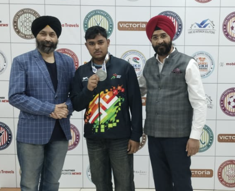 JMI Shooting Player clinches Silver Medal in 10m Air Pistol (Individual event) and Bronze Medal in 10m Air Pistol (Team event) in Junior Category at the 7th National Sikh Games 2025-2026 decoding=