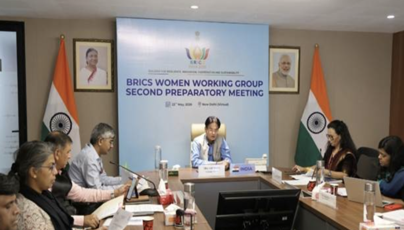 BRICS Women Working Group Holds Second Preparatory Meeting Under India’s Chairship decoding=