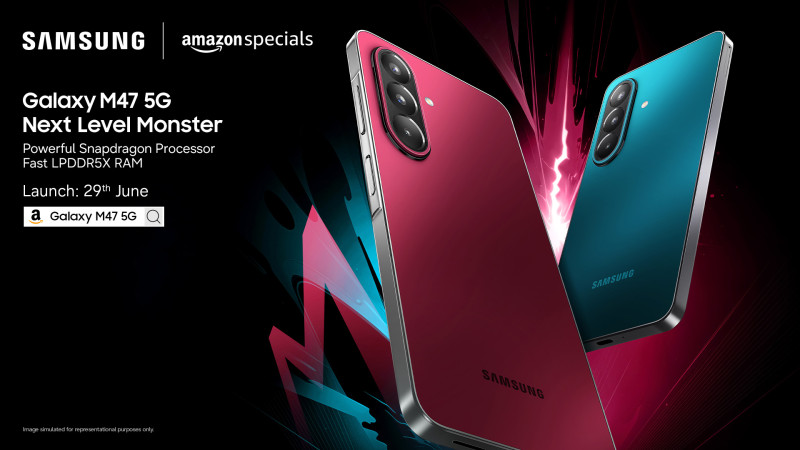 Galaxy M47 5G, Built for Performance and Durability, Set to Debut in India on June 29 decoding=