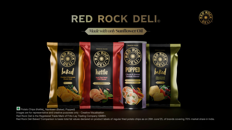 PEPSICO BRINGS GLOBAL GOURMET SNACKING EXPERIENCE TO INDIA WITH THE LAUNCH OF RED ROCK DELI® CHIPS decoding=