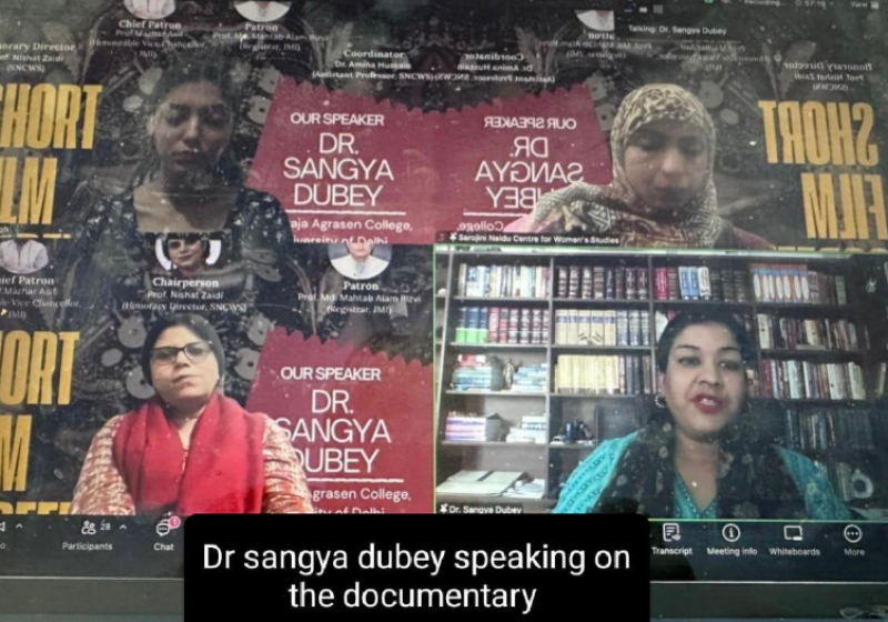 Jamia MMU Hosts Online Screening of Short Film Halma on Tribal Unity and Water Conservation