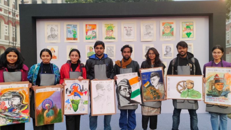 jmi-students-shine-at-parakram-divas-workshop-on-subhash-chandra-boses-birthday-at-red-fort