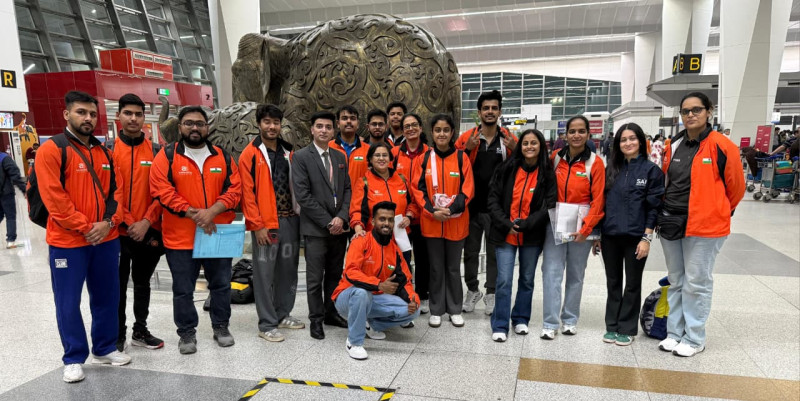 indian-shooting-contingent-departs-for-25th-summer-deaflympic-games-in-tokyo