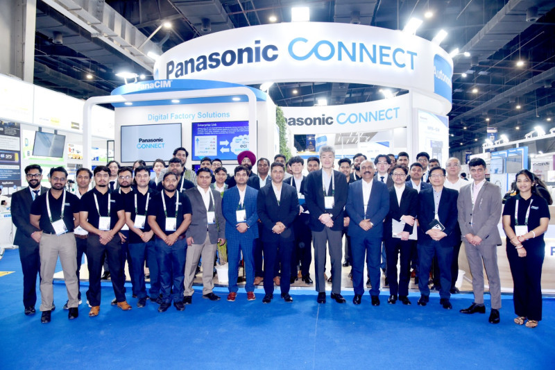 panasonic-smart-factory-showcases-next-generation-autonomous-manufacturing-solutions-at-productronica-india-2026