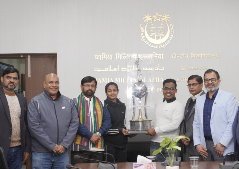 Jamia Millia Islamia Archery Team emerges as 'State Champion' in 46th Delhi State Archery Championship 2025-26