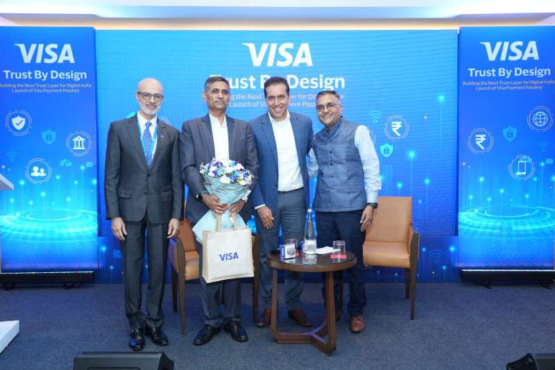 Visa Launches Payment Passkey in India, Reducing Friction in Digital Payments decoding=