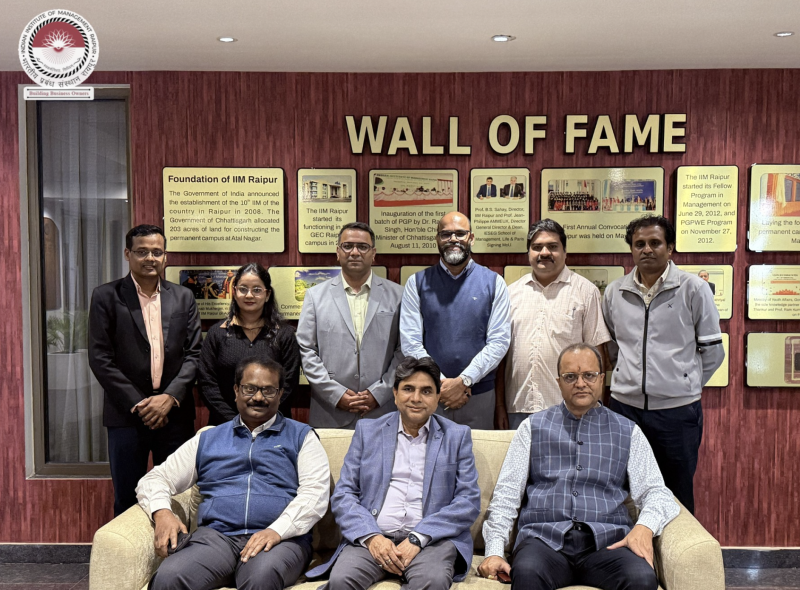 iim-raipur-signs-mou-with-power-foundation-of-india-to-strengthen-power-sector-research