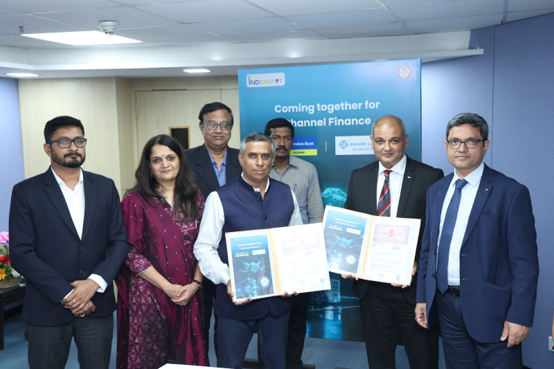 ashok-leyland-partners-with-indian-bank-for-providing-finance-facilities-to-mhcv-channel-partners