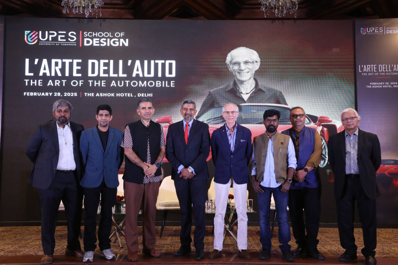 upes-organises-larte-dellauto-event-featuring-the-legendary-maurizio-corbi-designer-of-iconic-ferrari-models-at-pininfarina