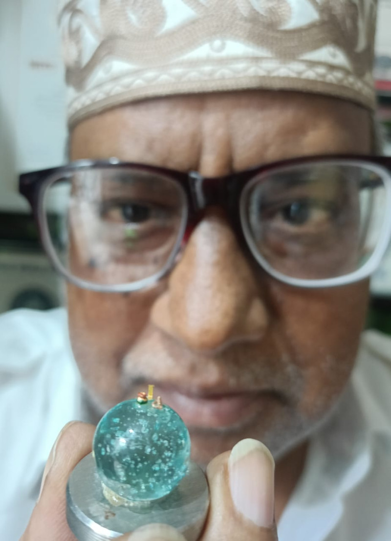 muslim-artist-creates-miniature-tricolour-shivling-kanwar-kalash-and-nagraj-to-be-offered-at-shiv-temple-in-haridwar-writes-to-rajasthan-cm
