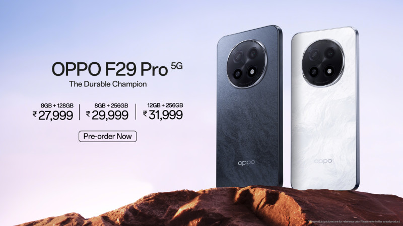 Tested in India, Made for India: The Durable Champion, OPPO F29 series goes on sale tomorrow decoding=