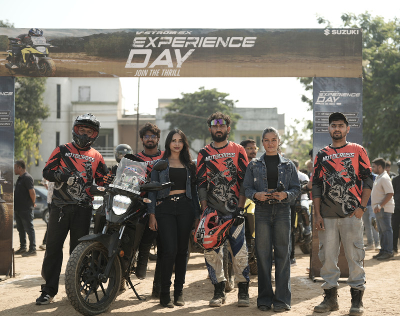 Suzuki Motorcycle India hosts the V-Strom SX Experience Day in Vadodara decoding=