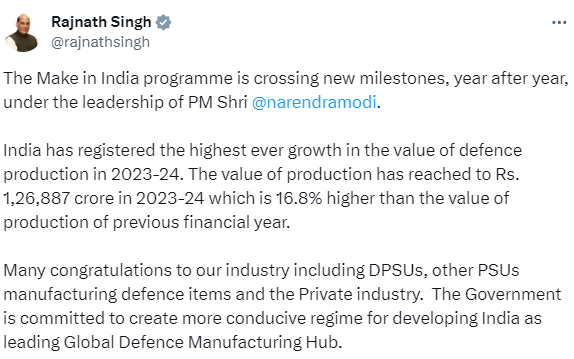 govt-is-committed-to-develop-india-as-a-leading-global-defence-manufacturing-hub-raksha-mantri-rajnath-singh