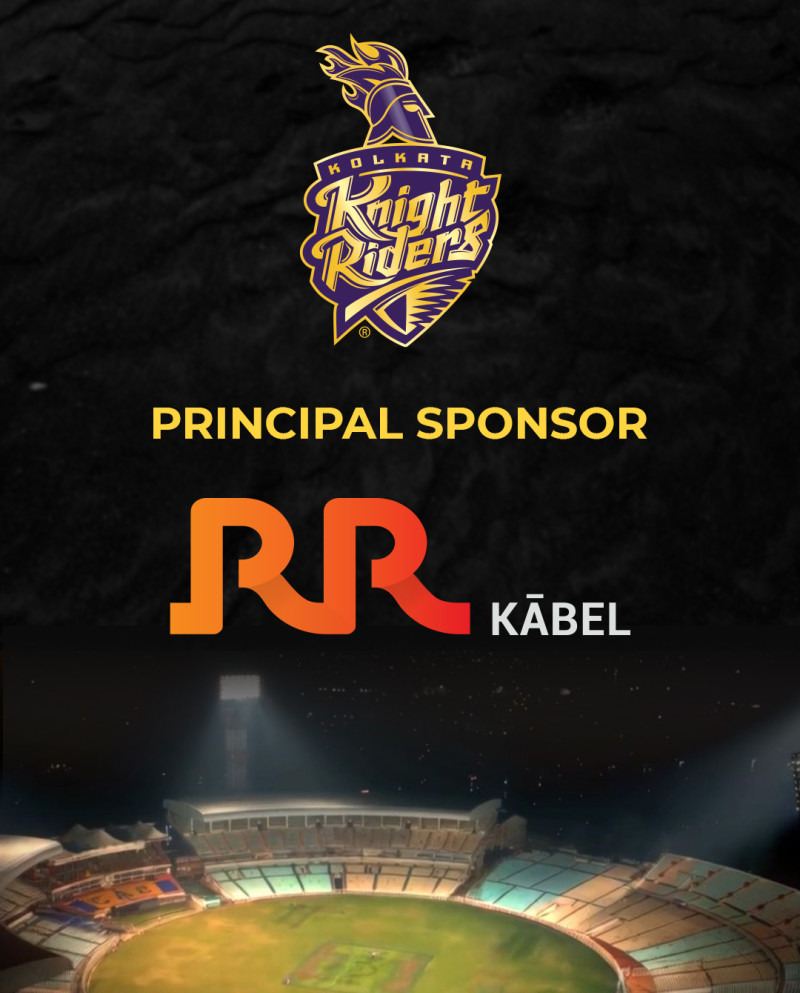rr-kabel-joins-forces-with-kolkata-knight-riders-as-principal-partner-for-the-upcoming-t20-season