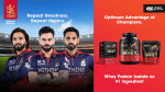 optimum-nutrition-strengthens-rcb-partnership-with-optimum-advantage-of-champions-campaign
