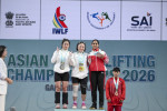 bronze-medal-glory-for-komal-kohar-on-opening-day-of-2026-asian-senior-weightlifting-championships