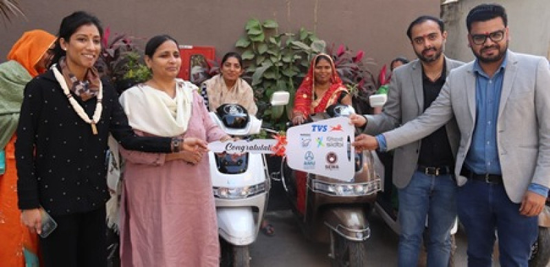 tvs-motor-company-joins-forces-with-sewa-sidbi-and-nrdc-to-empower-women-through-sustainable-e-mobility-solutions