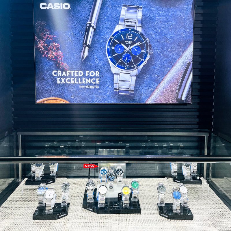 CASIO Aims to Capture the Capital's Fashion-Centric Urban Youth with its New Exclusive Store at Kamla Nagar decoding=