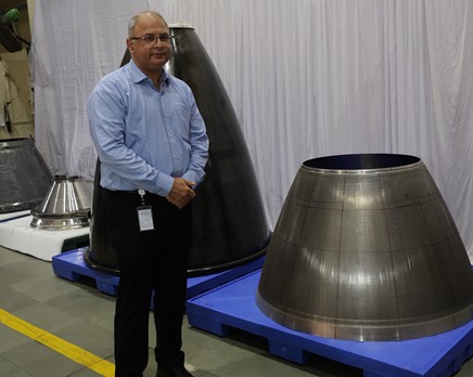 Quote from Godrej Aerospace on Chandrayaan-3 Mission Launch by ISRO decoding=