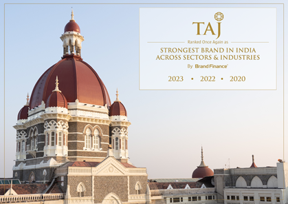 taj-ranked-as-indias-strongest-brand-for-third-time