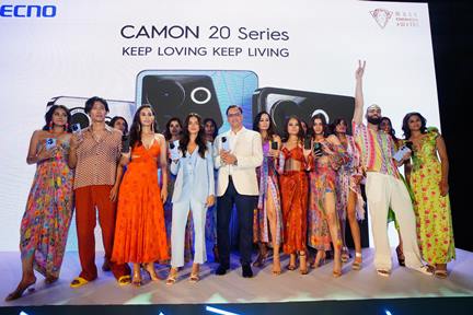 TECNO Revolutionizes Smartphone Photography brings the Industry-best sensor-shift technology and RGBW Pro sensor via CAMON 20 series decoding=