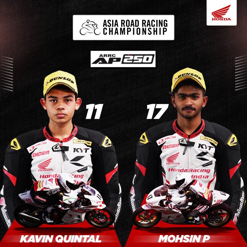 honda-racing-india-riders-prepare-for-round-4-of-2024-fim-asia-road-racing-championship-in-indonesia