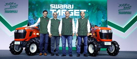 Swaraj Tractors launches a new Compact Light Weight Tractor Range ‘Swaraj Target’ decoding=