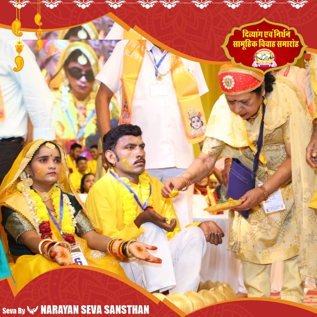 54-couples-became-life-partners-in-mass-wedding-ceremony-in-udaipur