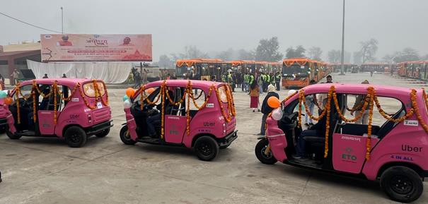 uber-flags-off-ev-autos-in-temple-city-ayodhya