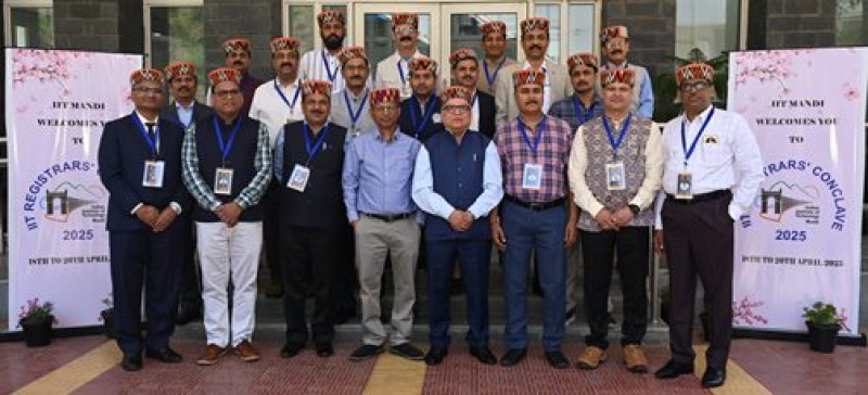 all-iits-registrars-conclave-has-begun-in-iit-mandi