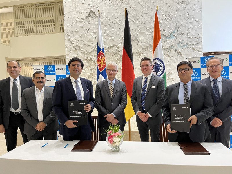 Taking a Big Leap into the Digital Revolution: thyssenkrupp Industries India and Valmet Combine Forces for IIoT 4.0 Industrial Automation Offerings decoding=