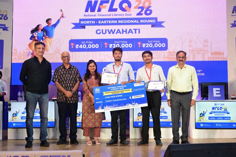 NISM and SEBI Put Young Minds to the Test at National Financial Literacy Quiz in Guwahati decoding=