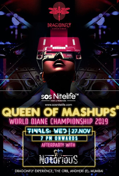 queen-of-mashups-world-djane-championship-to-be-held-on-27th-november-2019