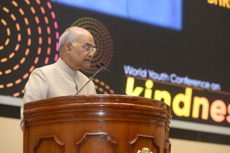 president-of-india-inaugurates-the-first-world-youth-conference-on-kindness
